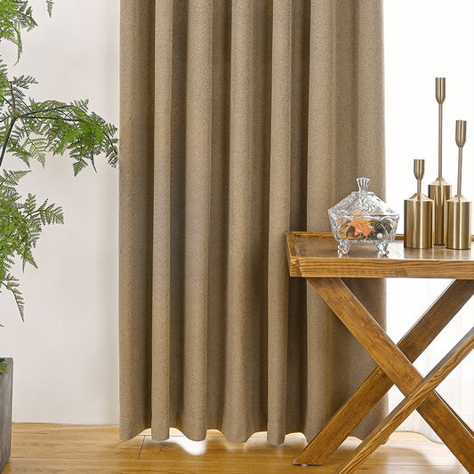 Elegant Jacquard Blackout Curtains – Premium Room Darkening for Bedroom & Home Theatre (Custom Sizes Available)