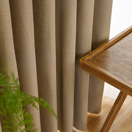 Elegant Jacquard Blackout Curtains – Premium Room Darkening for Bedroom & Home Theatre (Custom Sizes Available)